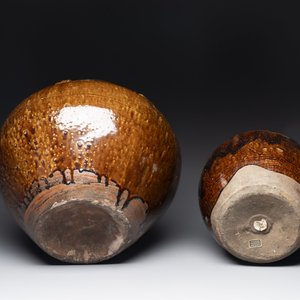 Two Chinese brown-glazed jars, Ming — photo 6