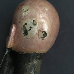 Twee figuren van Shou Lao in Canton emaille, 18/19e eeuw — foto 13