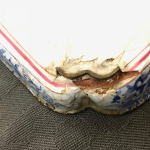 Two Chinese Canton enamel square saucers, Qianlong — photo 22
