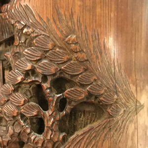 Two Chinese carved bamboo brush pots, 18/19th C. — 照片 13