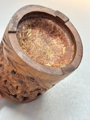 Two Chinese carved bamboo brushpots, 19/20th C. — photo 11