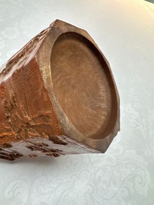 Two Chinese carved bamboo brushpots, 19/20th C. — photo 24