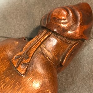 Two Chinese carved bamboo figures, 19th C. — photo 11