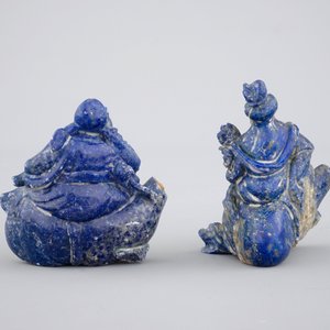 Two Chinese carved Lapis lazuli snuff bottles, 19th C. — photo 4