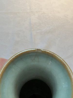 Two Chinese celadon-glazed vases, 19th C. — 照片 6
