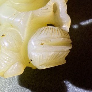 Two Chinese celadon jade figures of boys, 19/20th C. — photo 14