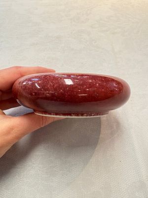 Two Chinese copper-red-glazed brush washers, Kangxi mark, 19th C. — photo 3
