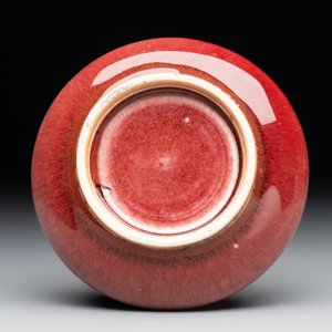 Two Chinese copper-red-glazed brush washers, Kangxi mark, 19th C. — photo 11