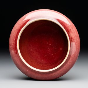 Two Chinese copper-red-glazed brush washers, Kangxi mark, 19th C. — photo 10