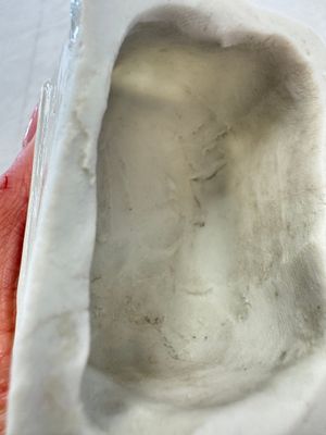 Two Chinese Dehua blanc-de-Chine Buddhist lions, three famille rose figures, and a white-glazed group, Kangxi and later — photo 28
