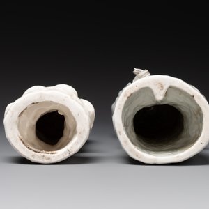 Two Chinese Dehua blanc de Chine figures of Guanyin, 18th C. — foto 6
