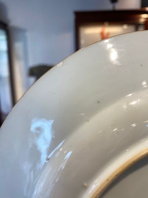 Two Chinese doucai 'South Sea Bubble' plates, Kangxi — photo 9