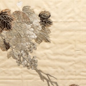Two Chinese embroidered silk panels, 19/20th C. — 照片 7