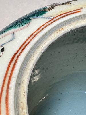Two Chinese famille rose '100 Boys' jars, 19th C. — 照片 13