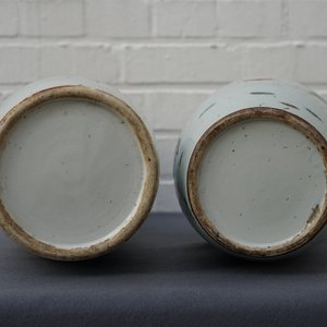 Two Chinese famille rose and qianjiang cai vases, 19th C. — 照片 9