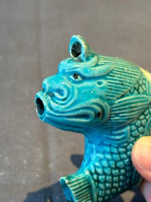 Two Chinese famille rose and turquoise-glazed water droppers, Kangxi/Qianlong — photo 7