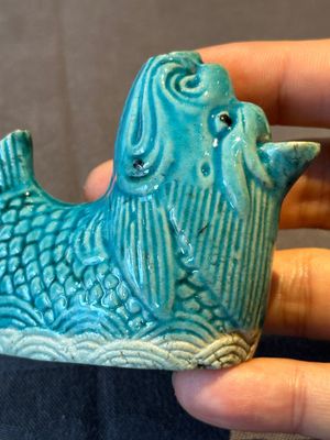 Two Chinese famille rose and turquoise-glazed water droppers, Kangxi/Qianlong — photo 8
