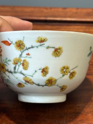 Two Chinese famille rose bowls, a 'Buddhist lion' plate and a 'Wu Shuang Pu' bowl, 19th C. — 照片 24