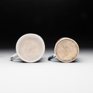 Two Chinese famille rose Canton export boat scene mugs, Qianlong — photo 7