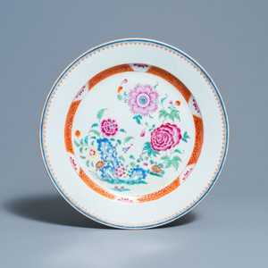 Two Chinese famille rose dishes, Yongzheng/Qianlong — 照片 4