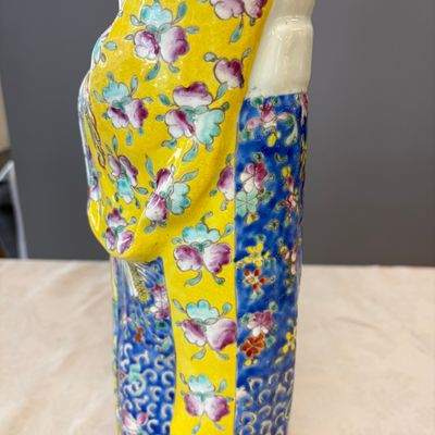 Two Chinese famille rose figures of star gods — foto 10