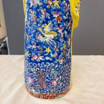 Two Chinese famille rose figures of star gods — foto 14
