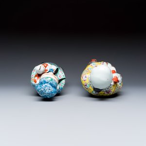 Two Chinese famille rose figures of star gods — foto 6
