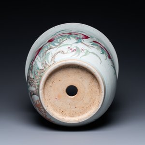 Two Chinese famille rose jardinières, 19th C. — photo 12