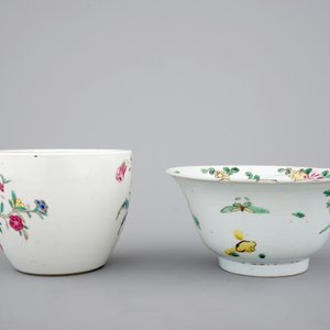 Two Chinese famille rose porcelain bowls, 18/19th C — photo 3