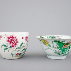 Two Chinese famille rose porcelain bowls, 18/19th C — photo 4