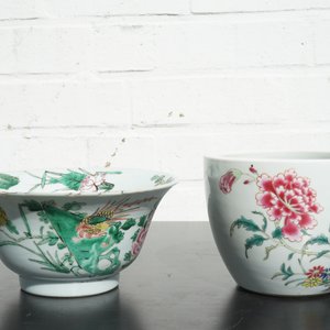 Two Chinese famille rose porcelain bowls, 18/19th C — photo 9