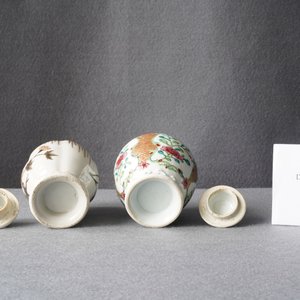 Two Chinese famille rose tea caddies, Yongzheng — 照片 10