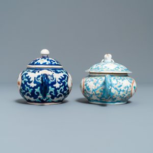 Two Chinese famille rose teapots and covers for the Straits or Peranakan market, 19th C. — 照片 5