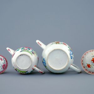 Two Chinese famille rose teapots and covers, Yongzheng/Qianlong, 18th C. — 照片 8