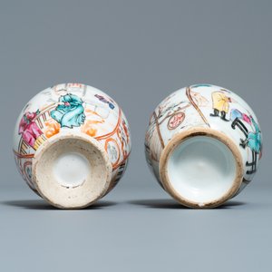 Two Chinese famille rose teapots and two tea caddies, Qianlong — photo 7