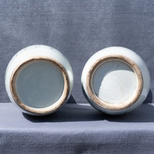 Two Chinese famille rose vases, 19/20th C. — photo 9