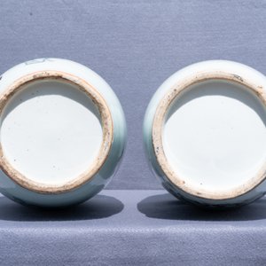 Two Chinese famille rose vases, 19/20th C. — photo 9