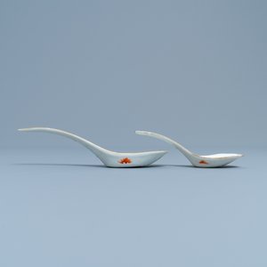 Two Chinese famille rose 'Wu Shuang Pu' spoons, Daoguang mark and of the period — photo 5