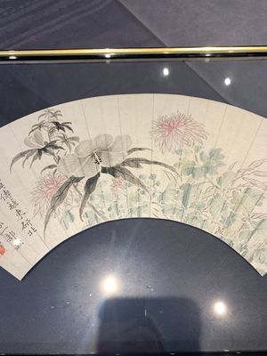 Two Chinese fans, ink and colour on paper, signed Zhang Chengxi 張承熙, dated 1919 — photo 14