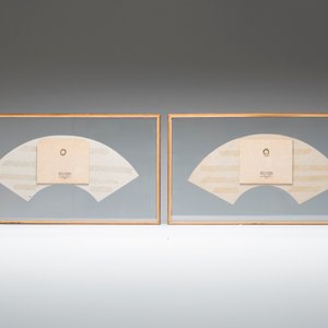 Two Chinese fans, ink and colour on paper, signed Zhang Chengxi 張承熙, dated 1919 — photo 2