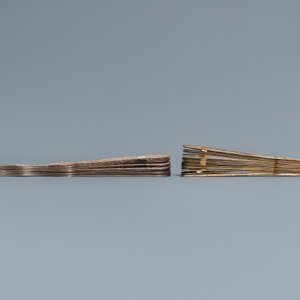 Two Chinese filigree and enamelled silver fans, 19th C. — 照片 7