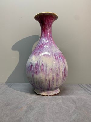 Two Chinese flambé-glazed vases, 19th C. — photo 3