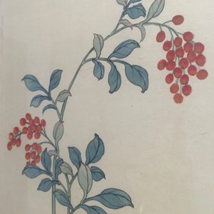 Two Chinese framed natural subject paintings — photo 9