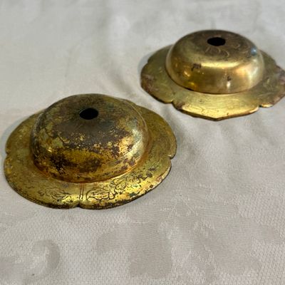 Two Chinese gilt-copper horse attachments, Liao — foto 1