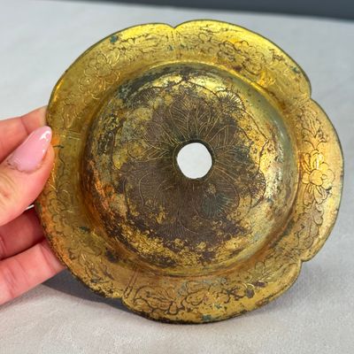 Two Chinese gilt-copper horse attachments, Liao — foto 2