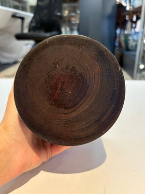 Two Chinese hardwooden brush pots, 20th C. — photo 13