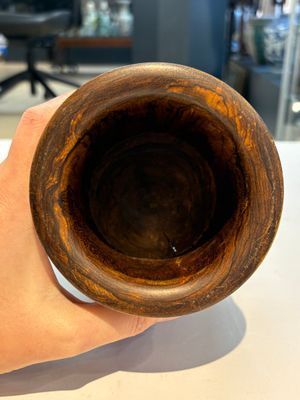Two Chinese hardwooden brush pots, 20th C. — photo 6