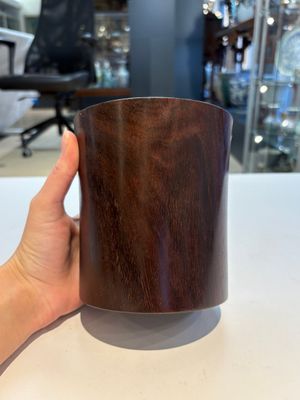 Two Chinese hardwooden brush pots, 20th C. — photo 8