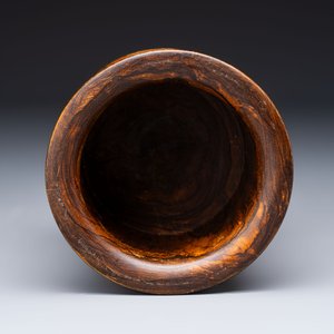 Two Chinese hardwooden brush pots, 20th C. — photo 12