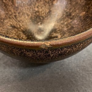 Two Chinese jianyao 'hare's fur' and speckled brown glaze tea bowls, Song — photo 8